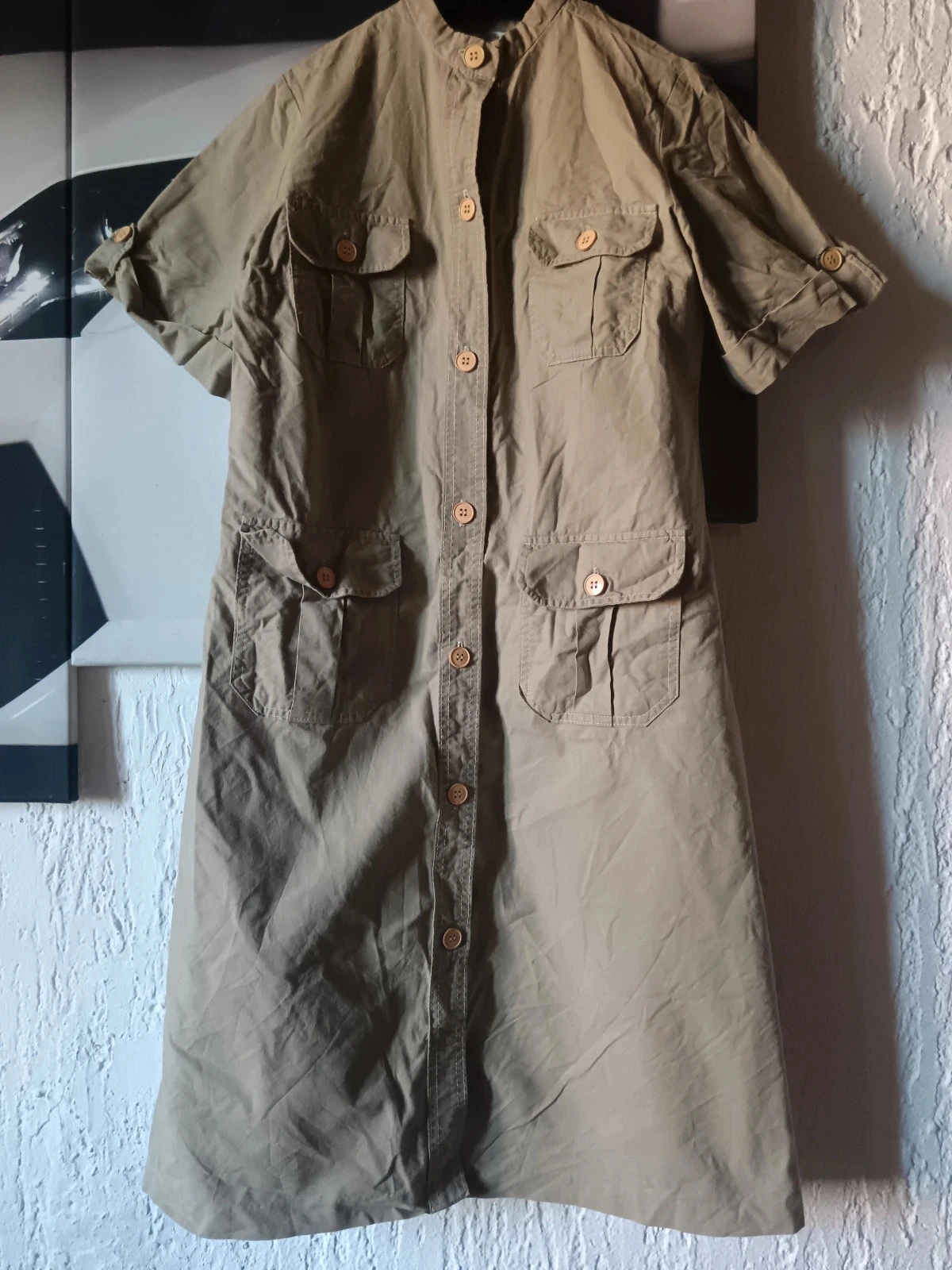 Robe kaki vintage